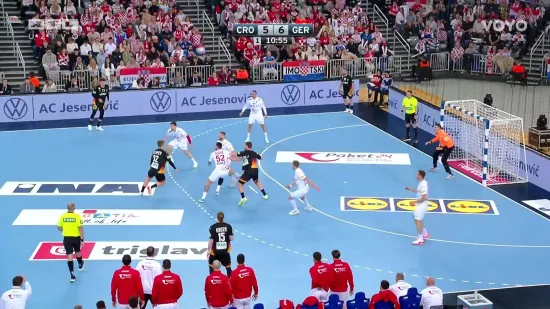 Tako se igra: Hrvatska brzo uvalila dva gola, Nijemci bespomoćni