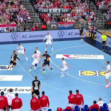 Tako se igra: Hrvatska brzo uvalila dva gola, Nijemci bespomoćni