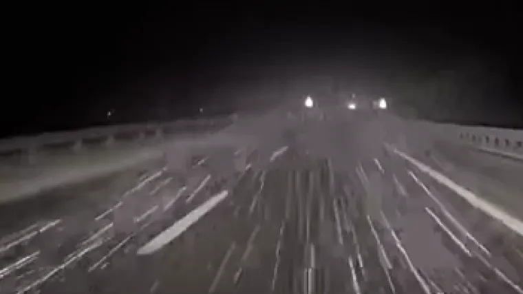 Slavonija se probudila okovana ledom, u Dalmaciji pada snijeg