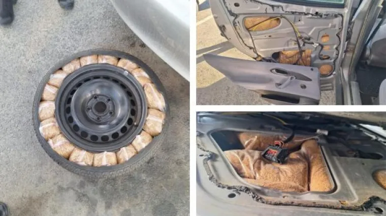 A mislio je da je ideja fantastična! Pogledajte gdje je 'genijalac' sakrio 40 kg duhana