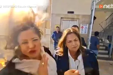 Na političarku bačena eksplozivna naprava: Trenutak snimljen, prizori su uznemirujući