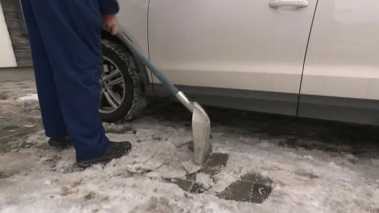 U Slavoniji opasna ledena ki&scaron;a i crveni meteoalarm, posipavaju se ulice..