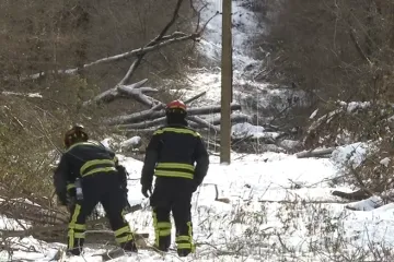 Led je lomio beton! Otkrivamo razmjere štete kod Knina i kad bi nakon pet dana mogli dobiti struju