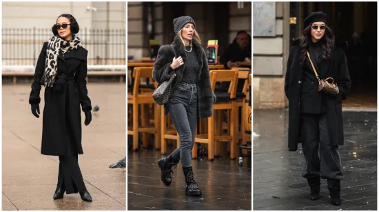 Dame u Zagrebu su se pripremile za hladnoću: Zasjale na &scaron;pici u crnom od glave do pete