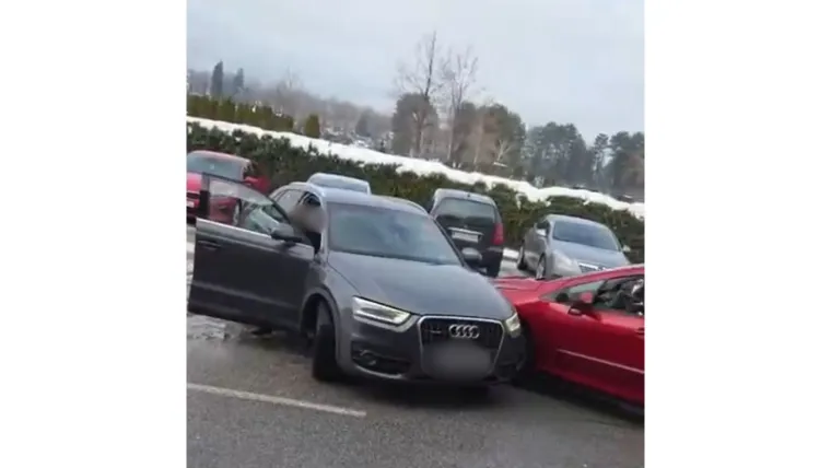 Stravične snimke iz Dubrave: Potukli se, a onda se autom zaletio u njega! 'Isuse, ne!'