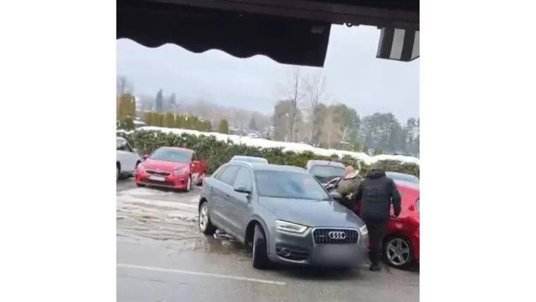 Stravične snimke iz Dubrave: Potukli se, a onda se autom zaletio u njega! 'Isuse, ne!'