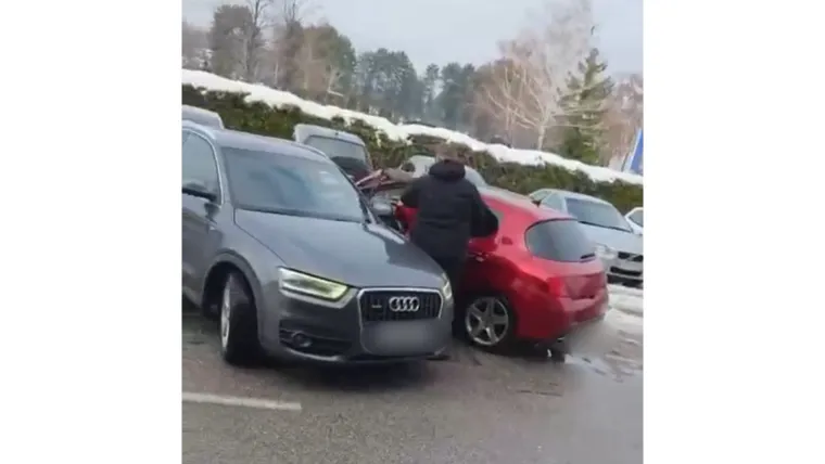 Stravične snimke iz Dubrave: Potukli se, a onda se autom zaletio u njega! 'Isuse, ne!'