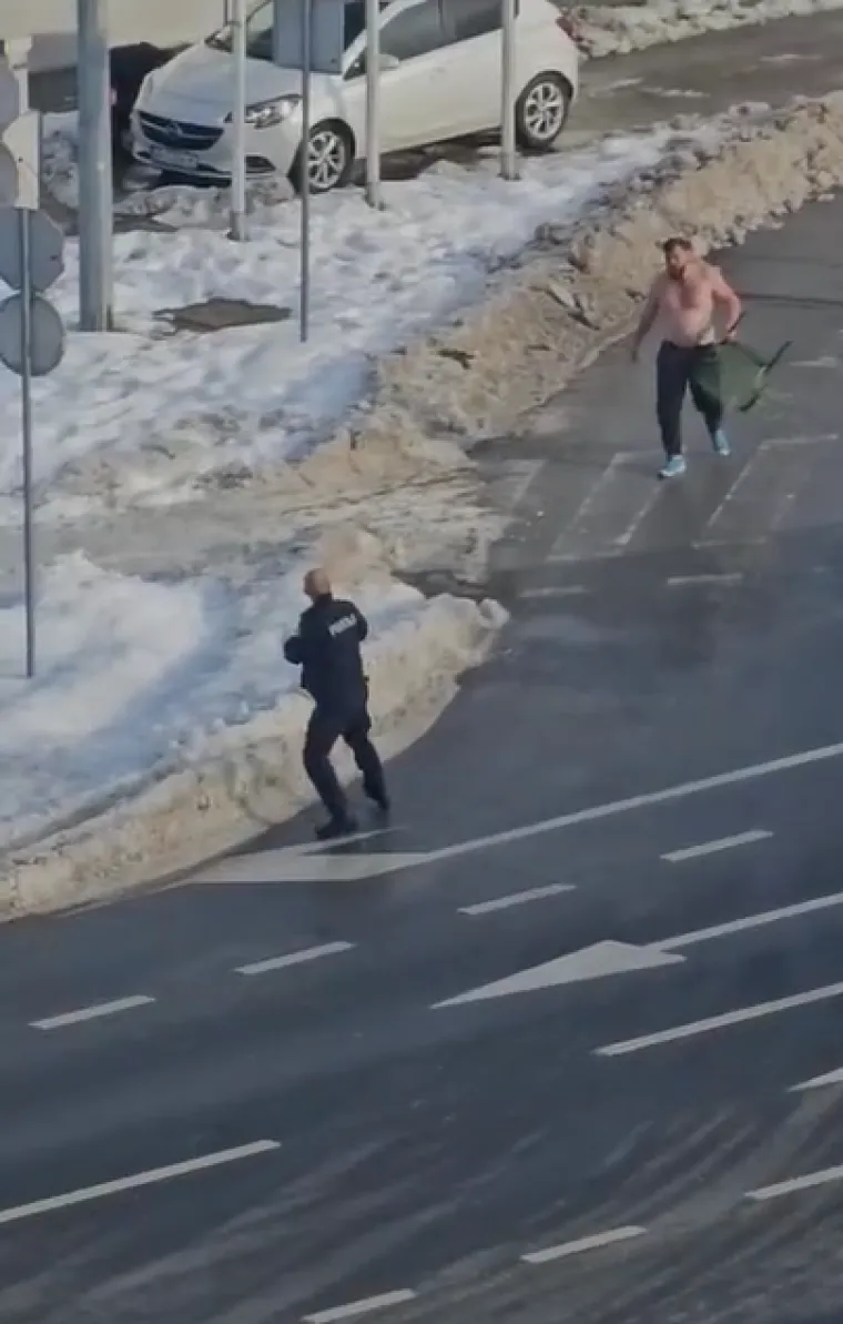 Kruži kaotična snimka: Gol bježi od policije, vuče za sobom stolicu - evo &scaron;to je bilo!