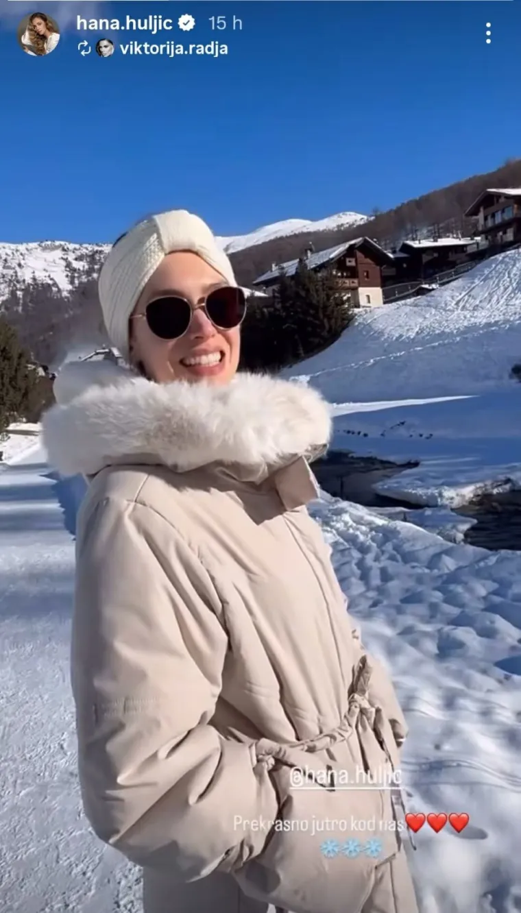Hana Huljić Gra&scaron;o pokazala kako provodi zimske dane s Viktorijom i Dinom Rađom