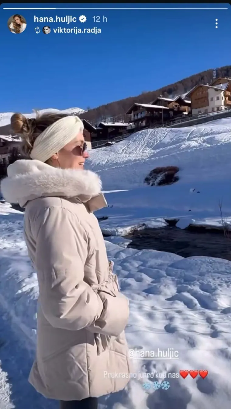Hana Huljić Gra&scaron;o pokazala kako provodi zimske dane s Viktorijom i Dinom Rađom