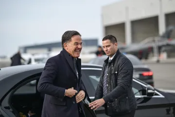 Rutte zavr&scaron;io sastanak s predstavnicima vojne industrije, kreće na Pantovčak