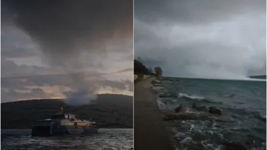 Neviđene snimke! Posada Jadrolinije na&scaron;la se 'oči u oči' s moćnom pijavicom: 'Nimalo ugodno'