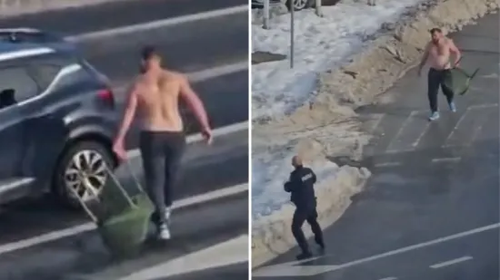 Policija se oglasila o bijegu golog mu&scaron;karca u Karlovcu, evo tko je on