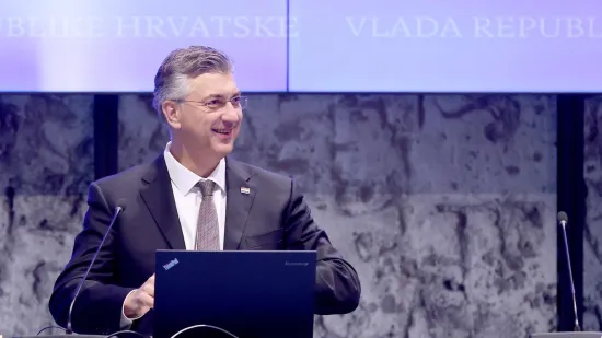 Andrej Plenković na sjednici Vlade o povećanju socijalne naknade za pet do 10 eura