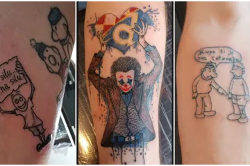 Tražili smo vas da nam po&scaron;aljete svoje najčudnije tetovaže: Ove su ba&scaron; nevjerojatne