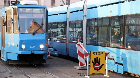 Veliki zastoj tramvaja u centru Zagreba, doznajemo o čemu se radi
