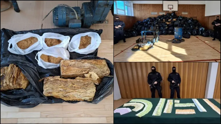 Nevjerojatan ulov policije kraj Pleternice: Četiri tone duhana, 42.800 eura u ke&scaron;u...