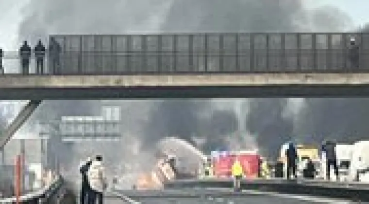 Detalji horora na autocesti: Eksplodirala cisterna s gorivom, jedna osoba poginula. Snimke su stra&scaron;ne