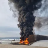 Prizori strave i užasa na slovenskoj autocesti: Buktinja guta vozila, suklja gusti crni dim