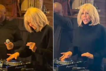 Emmanuel s natečenim okom, a Brigitte zaplesala i postala DJ-ica