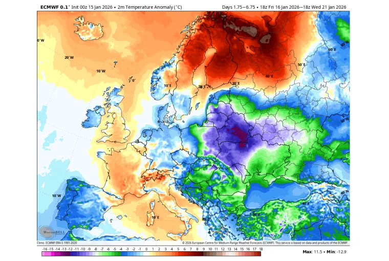 Polarni vrtlog se raspada, prijete gadni minusi: 'U&scaron;la je bombica polarnog zraka'