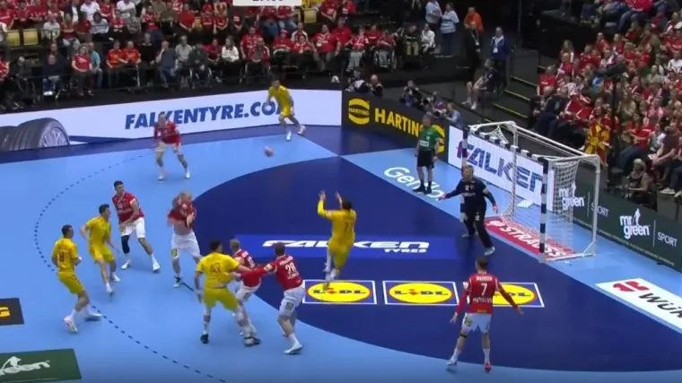 Sjajna akcija Makedonaca dignula publiku na noge: Cepelinu su Danci mogli samo zapljeskati