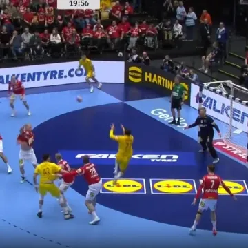 Sjajna akcija Makedonaca dignula publiku na noge: Cepelinu su Danci mogli samo zapljeskati