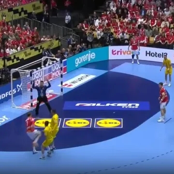 &Scaron;to je golman bez brkova? Makedonac fantastično skinuo zicer Dancima