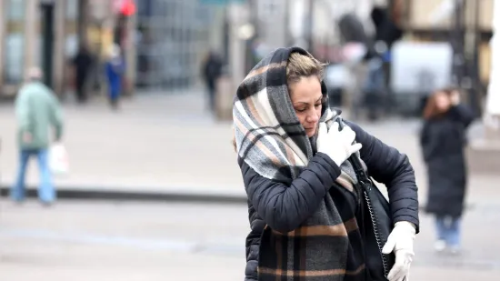 Sibirski hladan zrak sve bliže: Za vikend bez južine, potom jako zahladnjenje