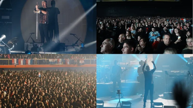 Thompson podigao mač, a s obožavateljima se slikao i jedan gradonačelnik drugog grada