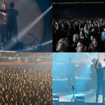 Spektakl u Splitu, Thompson podigao mač: 'Sad smo u srcu Hrvatske!'