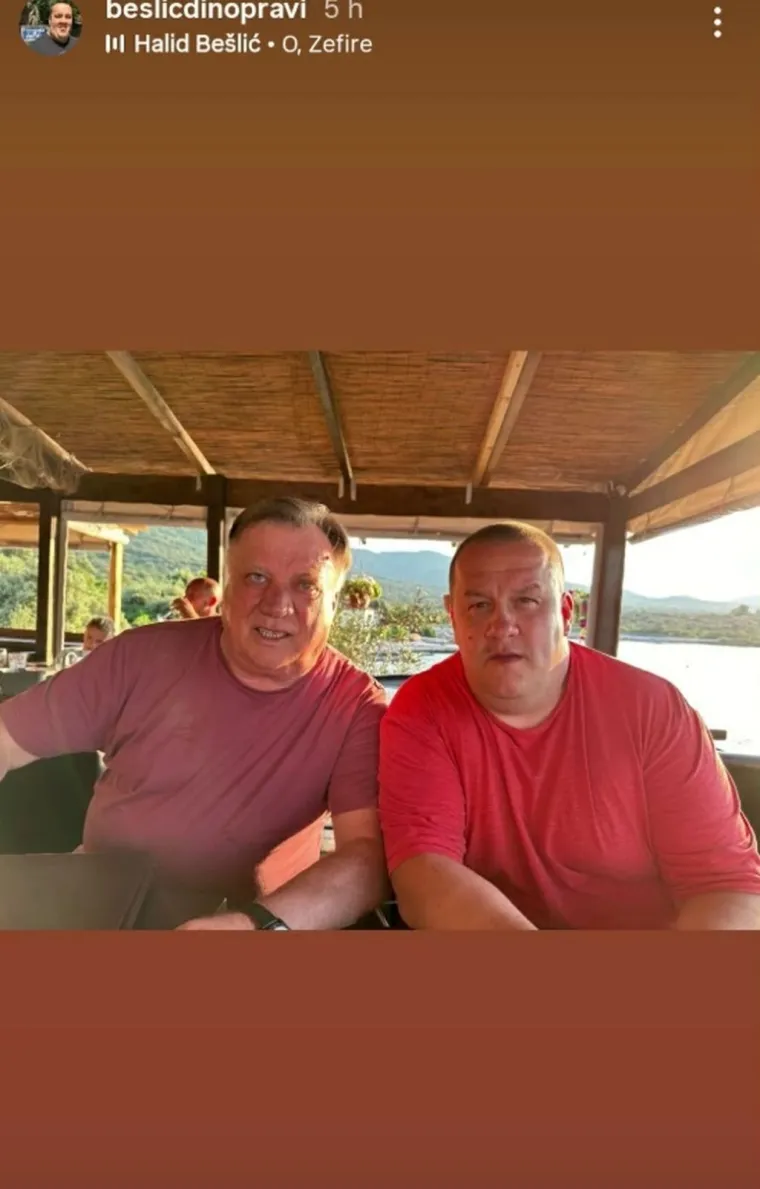 Dino Be&scaron;lić podijelio rijetku fotografiju s ocem Halidom: Pjesmom prizvao pro&scaron;la vremena