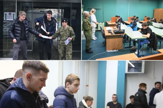 Započeli zdravstveni pregledi mladića za vojni rok: Ovo su na&scaron;i budući ročnici