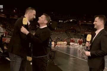 Pro&scaron;le godine ovi su poljupci obilježili emisiju Vrijeme je za rukomet: 'Malo mi je neugodno'