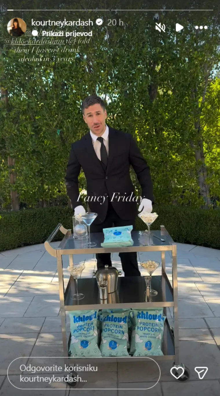 Odrekla se poroka: Kourtney Kardashian otkrila da je trijezna već tri godine