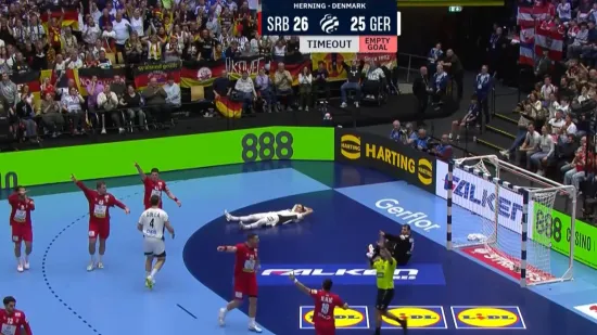 Srbija do&scaron;la do senzacije, a pomagao im je izbornik Njemačke: Pogledajte kobni potez Gislasona