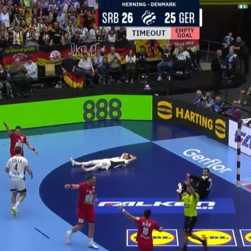 Srbija do&scaron;la do senzacije, a pomagao im je izbornik Njemačke: Pogledajte kobni potez Gislasona