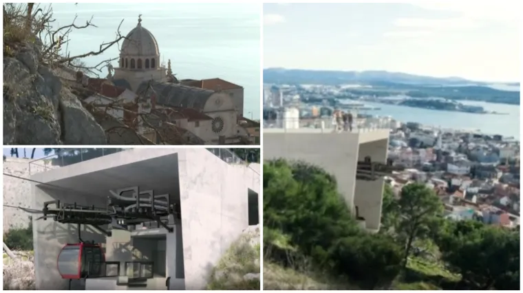&Scaron;ibenik dobiva 'leteći pogled': Žičara spaja tvrđave, gužve nestaju