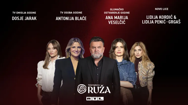 Jedna voditeljica, tri glumice i sjajni 'Dosje Jarak': RTL-ovci se bore za 'Večernjakovu ružu'