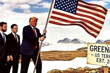 Trump objavio Macronove privatne poruke i ilustraciju da je Grenland - američki!