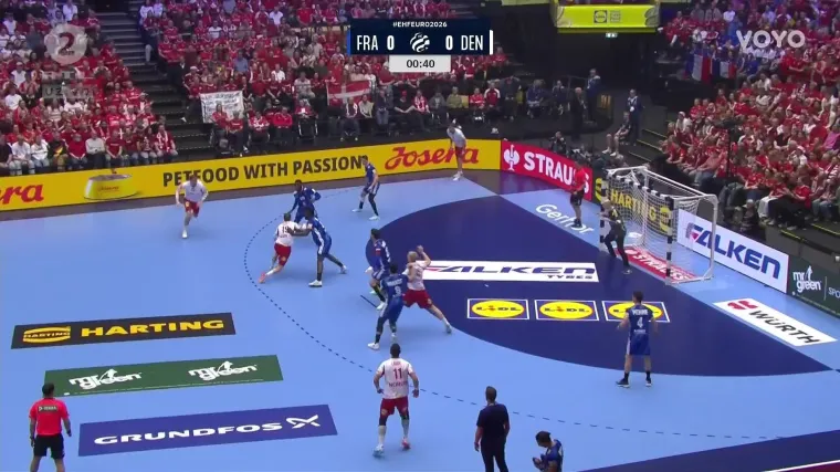 Na ovakav &scaron;ut ni Francuzi nemaju odgovora: Pogledajte majstoriju Danaca na samom početku utakmice