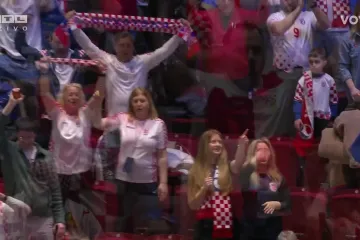 Nakon Hrvatske pobjede arenom u Malm&ouml;u ori se pjesma