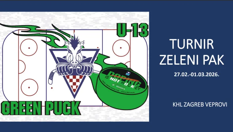Hokeja&scaron;ki spektakl na Velesajmu! Sport, edukacija i borba protiv dopinga: Ne propustite turnir 'Zeleni pak'