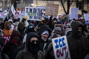 Ni -29 stupnjeva ih nije spriječilo da mar&scaron;iraju ulicama i kažu 'stop' maltretiranju