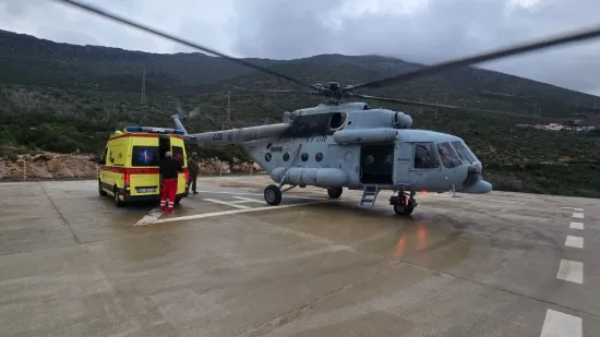 Vojni helikopter hitno prevezao trudnicu s Pelje&scaron;ca u bolnicu: 'Ponosni smo kad možemo pomoći'