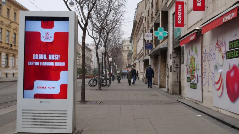 RTL i Go2Digital poslali poruku podr&scaron;ke rukometa&scaron;ima koja je osvanula u 29 hrvatskih gradova!