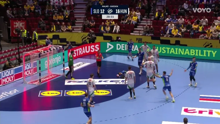 Kakav nokaut: Mađari su ovako poku&scaron;ali izbaciti glavnog slovenskog igrača