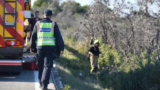 Strava u Dalmaciji, mu&scaron;karac umro u prometnoj nesreći: Sve službe pojurile na teren