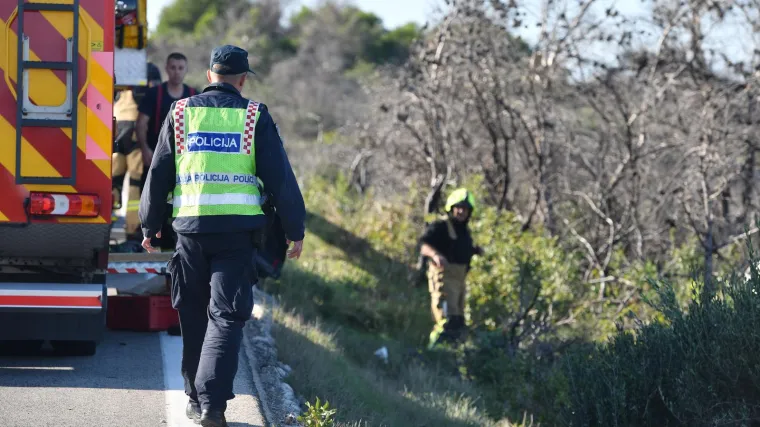Strava u Dalmaciji, mu&scaron;karac umro u prometnoj nesreći: Sve službe pojurile na teren