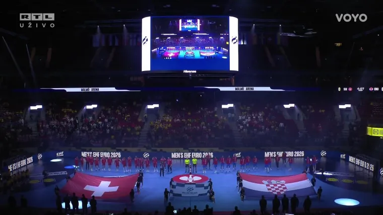 Emocije na najjače: Pogledajte kako su hrvatski rukometa&scaron;i u glas otpjevali Lijepu Na&scaron;u